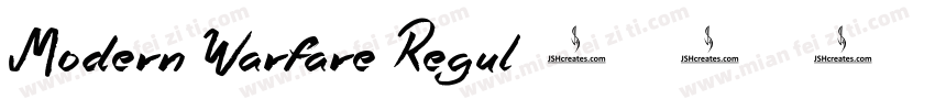 Modern Warfare Regul字体转换